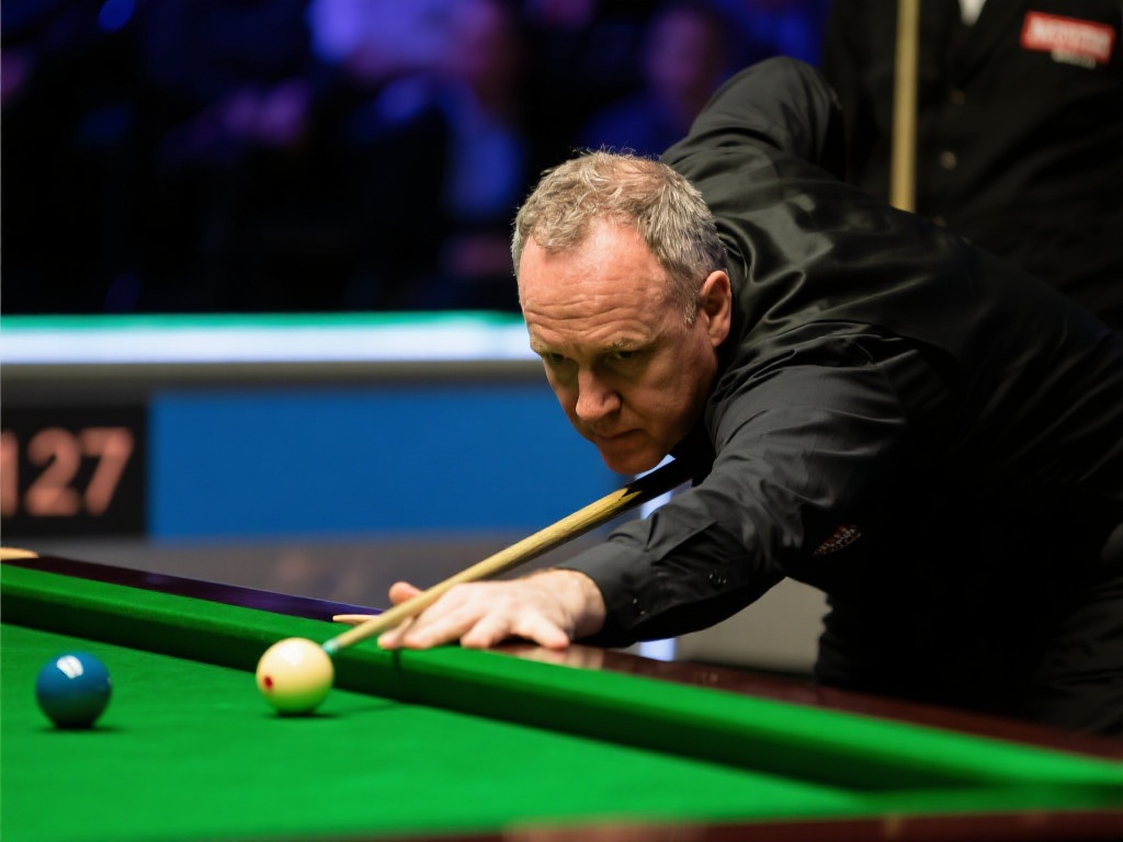 斯诺克世锦赛八强战:希金斯暂以5-3领先马克-威廉姆斯 在比赛的前半程,希金斯展现了令人叹服的稳