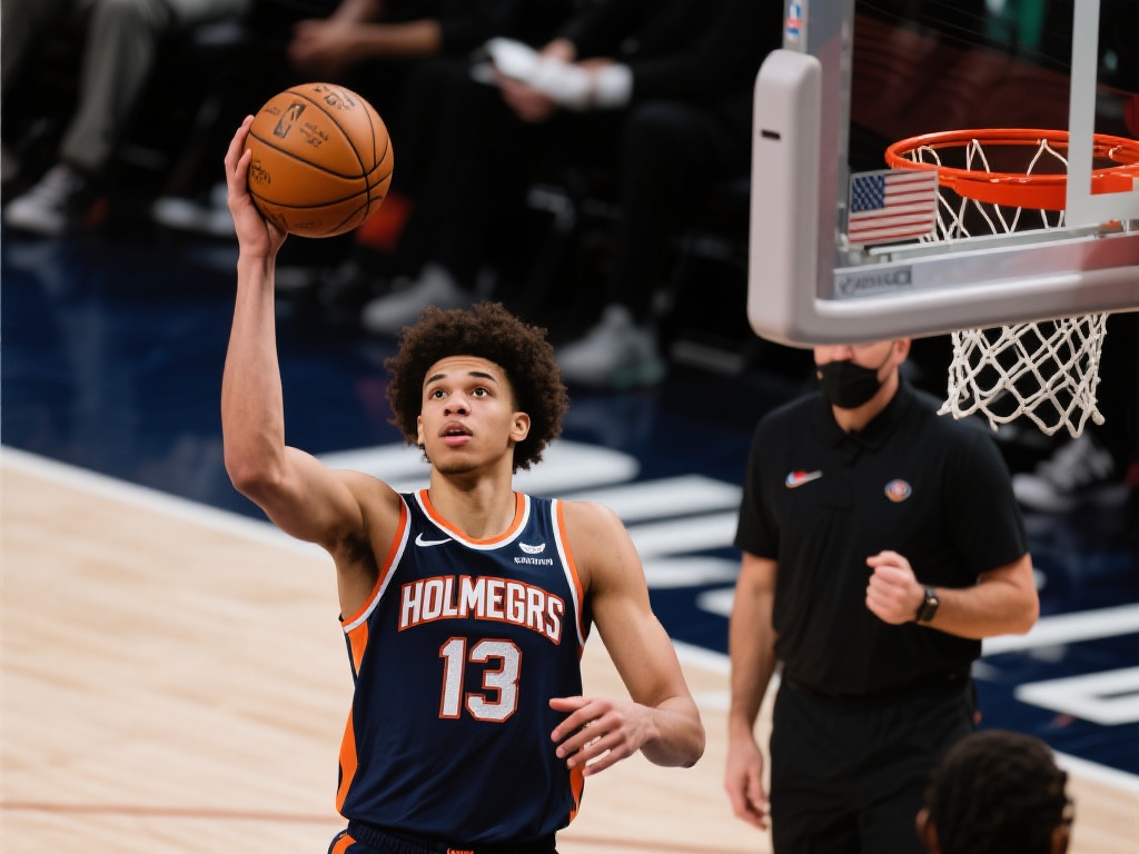 戴格诺特评霍姆格伦:投射能力出色,防守需谨慎抉择 霍姆格伦的表现并非个例,而是现代篮球发展